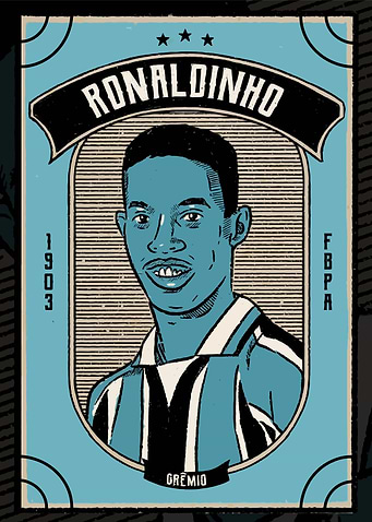 Football Player Soccer Grêmio Illustration