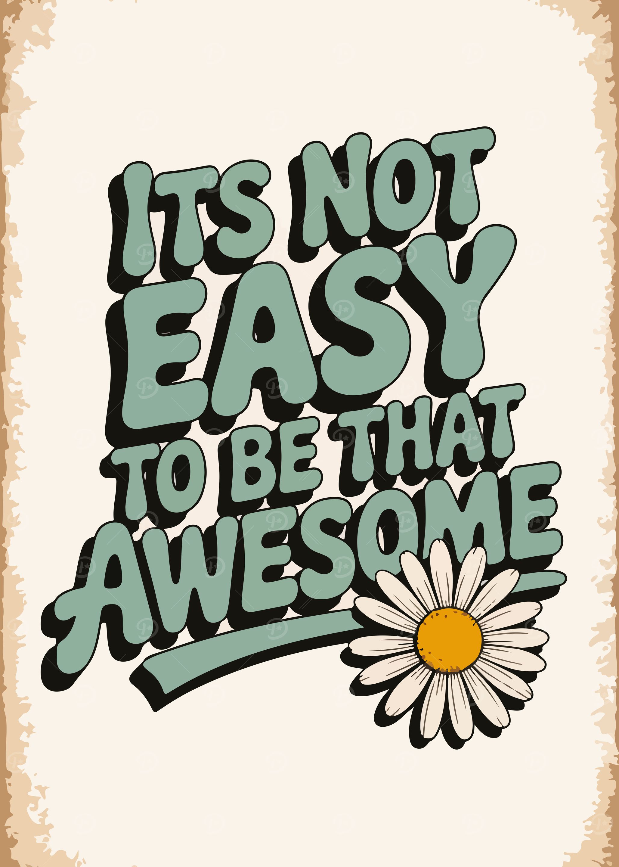It's Not Easy To Be Awesome