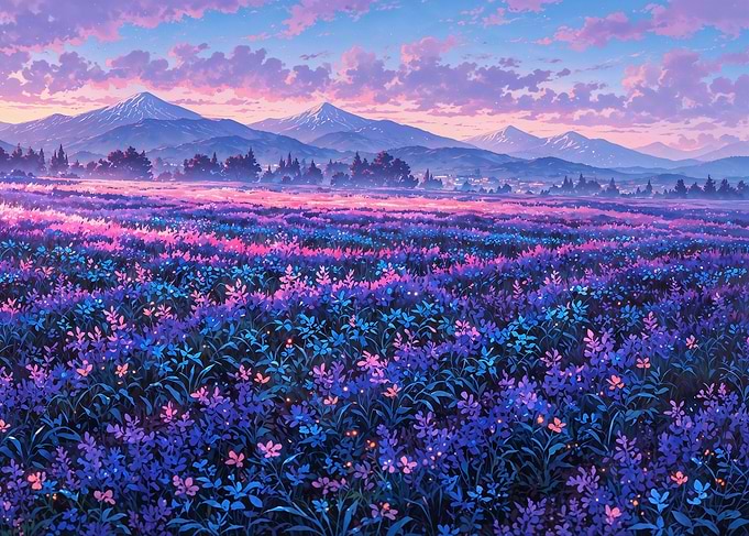 Lavender Fields of Furano