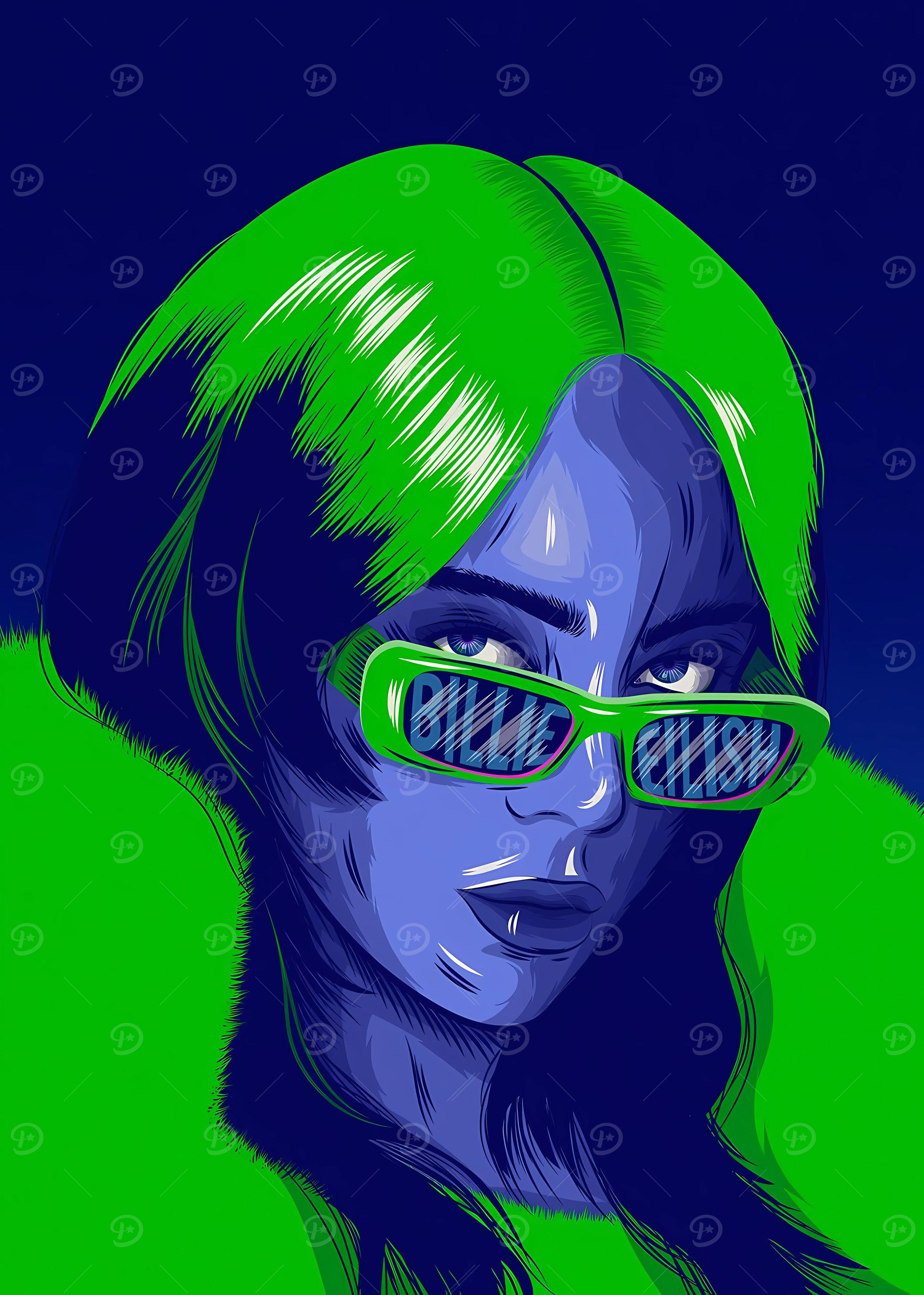 Billie Eilish Portrait