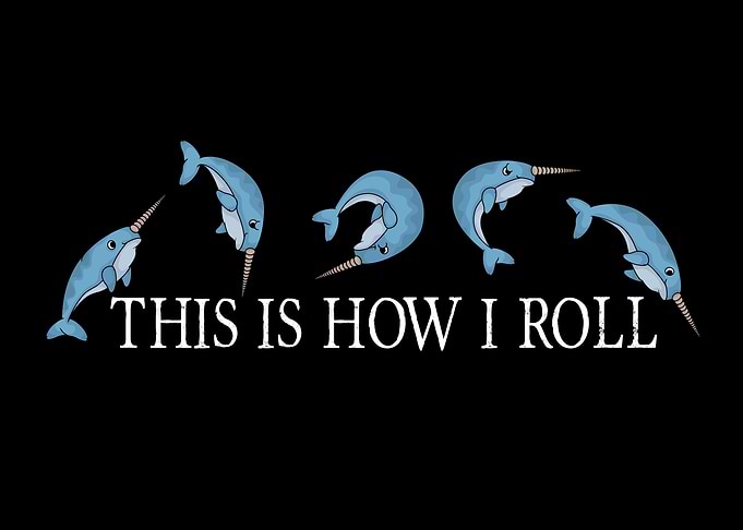 Funny Narwhal Lover Kids Underwater Animals Narwhal