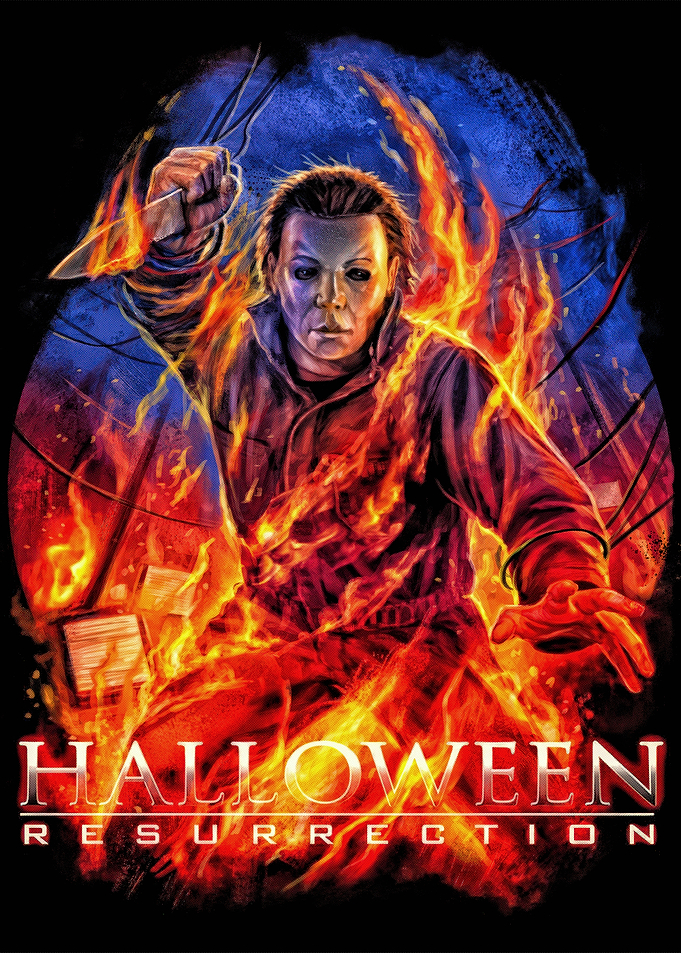 Halloween Resurrection Michael Myers Poster