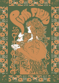 Pink Floyd Concert Poster Art Nouveau