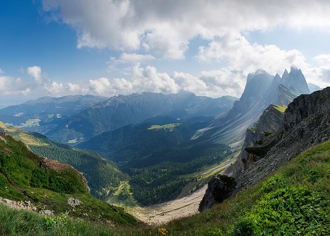 Seceda Ridgeline, Dolomites, Italy