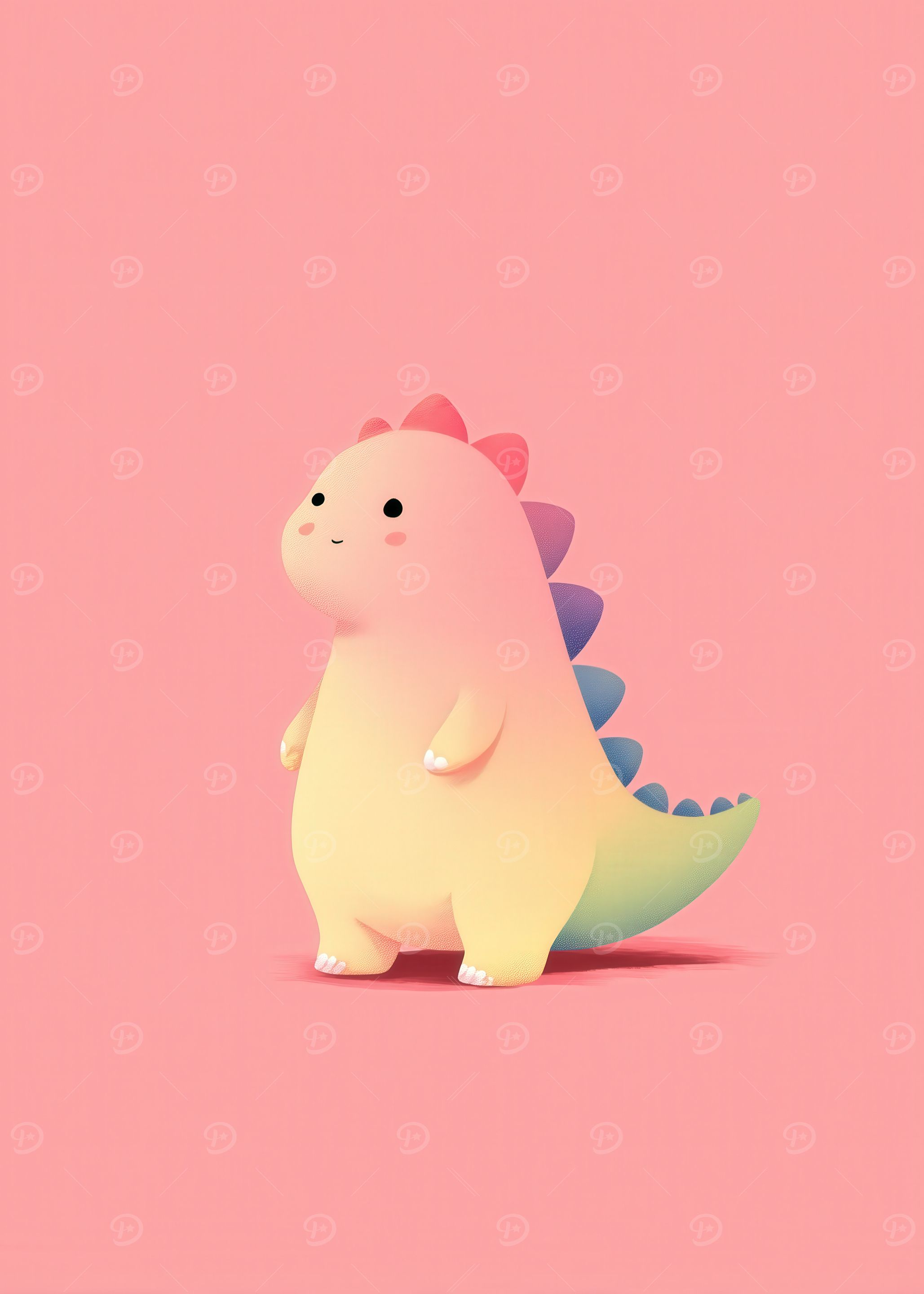 Cute Kawaii Dinosaur