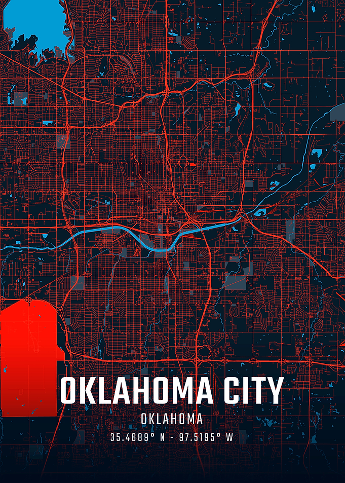 Oklahoma City Map