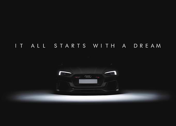 Audi RS5 Wall Art – Luxury Sports Car Metal Poster Print for Modern Decor