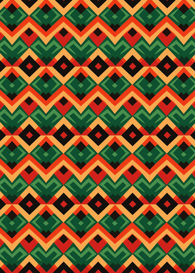 Colorful Geometric Pattern