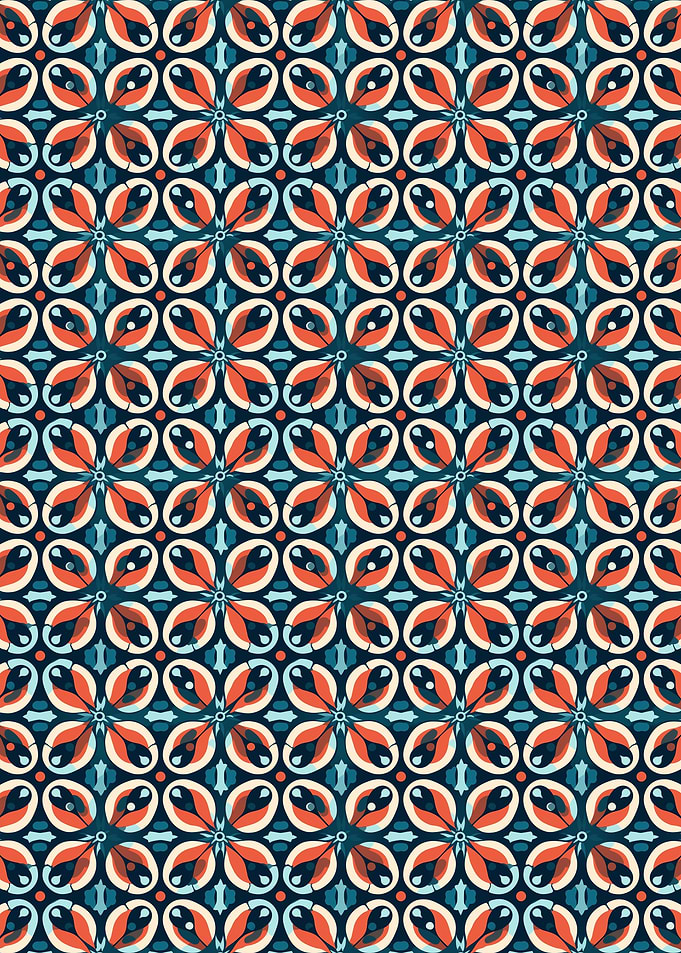 Retro Floral Pattern