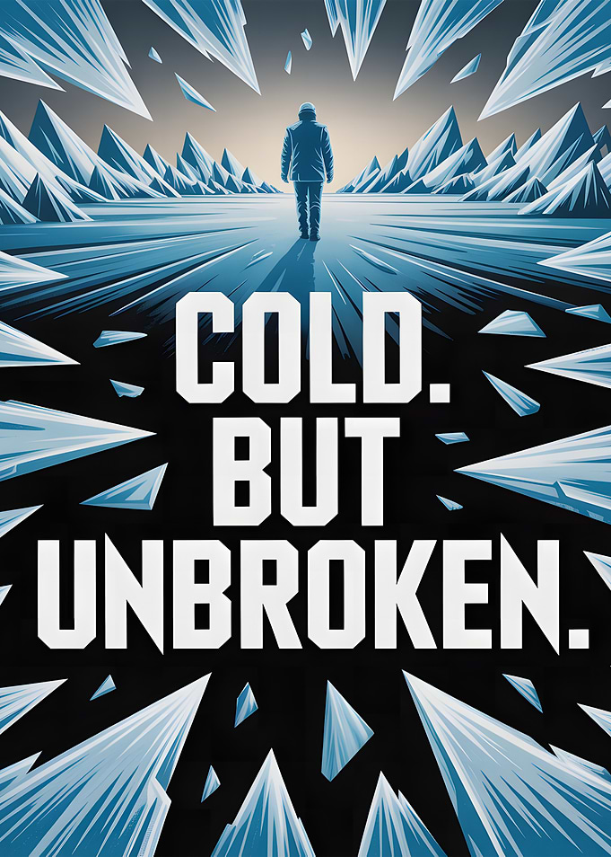 Cold But Unbroken: Winter Landscape