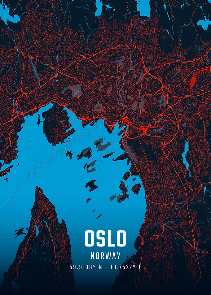 Oslo City Map