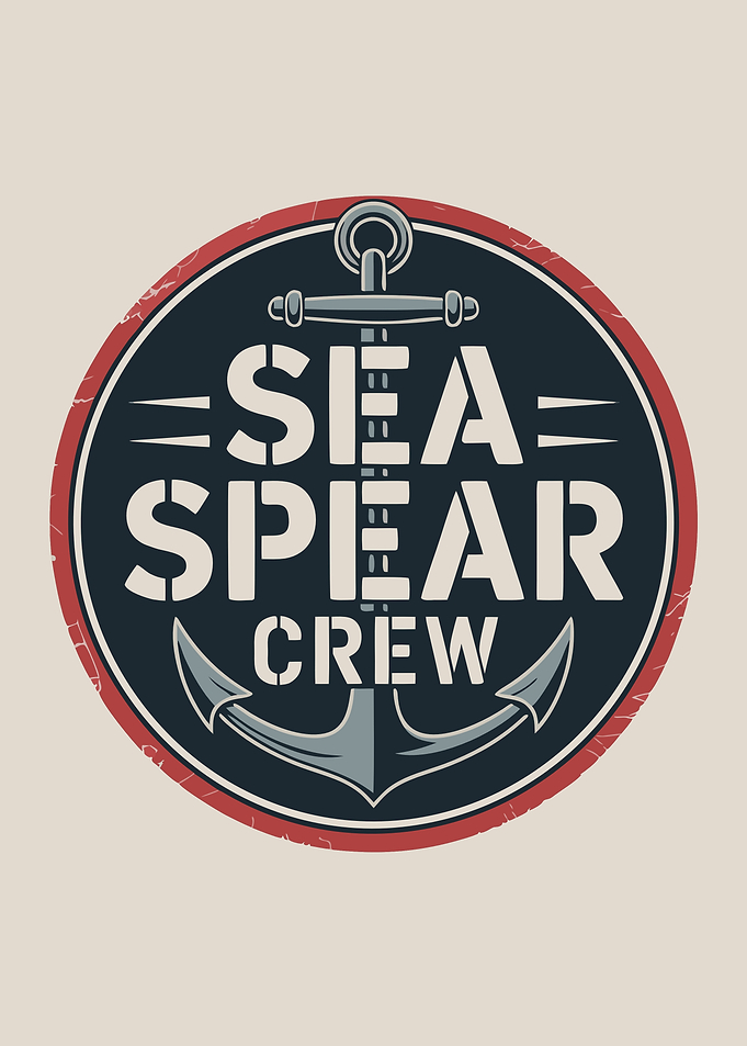 Sea Spear Crew Nautical Emblem