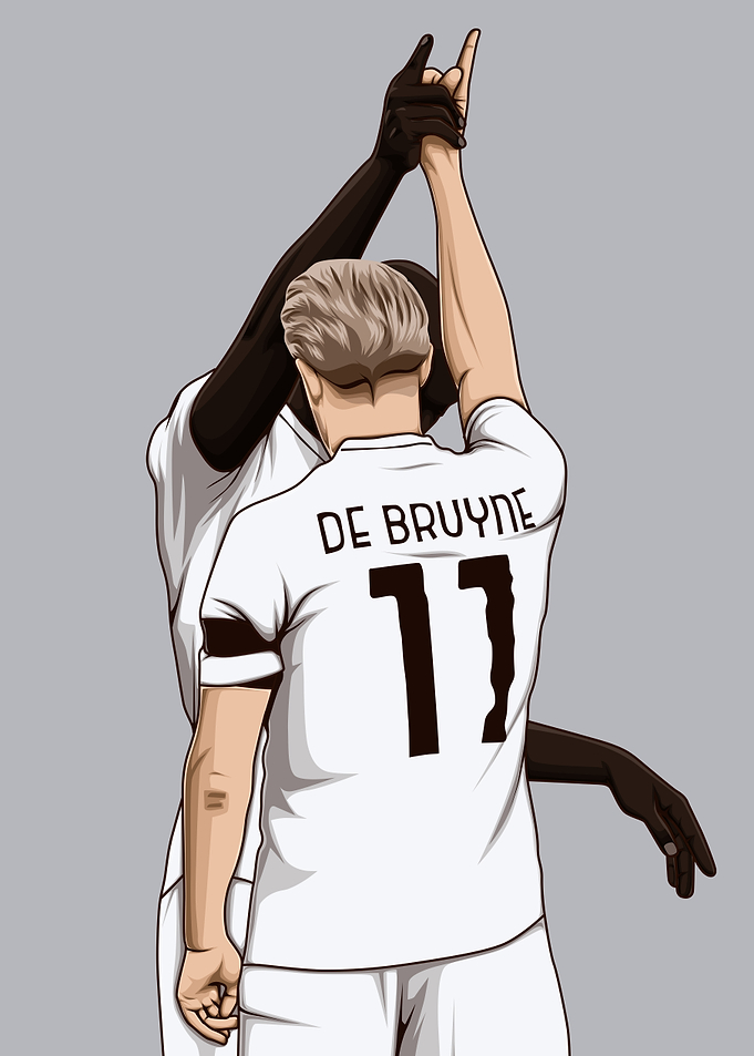Kevin De Bruyne and Romelu Lukaku