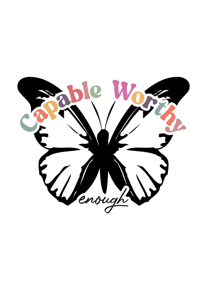 Capable Worthy Enough Butterfly