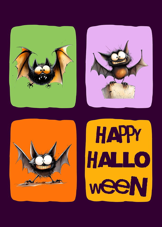 Happy Halloween Bats