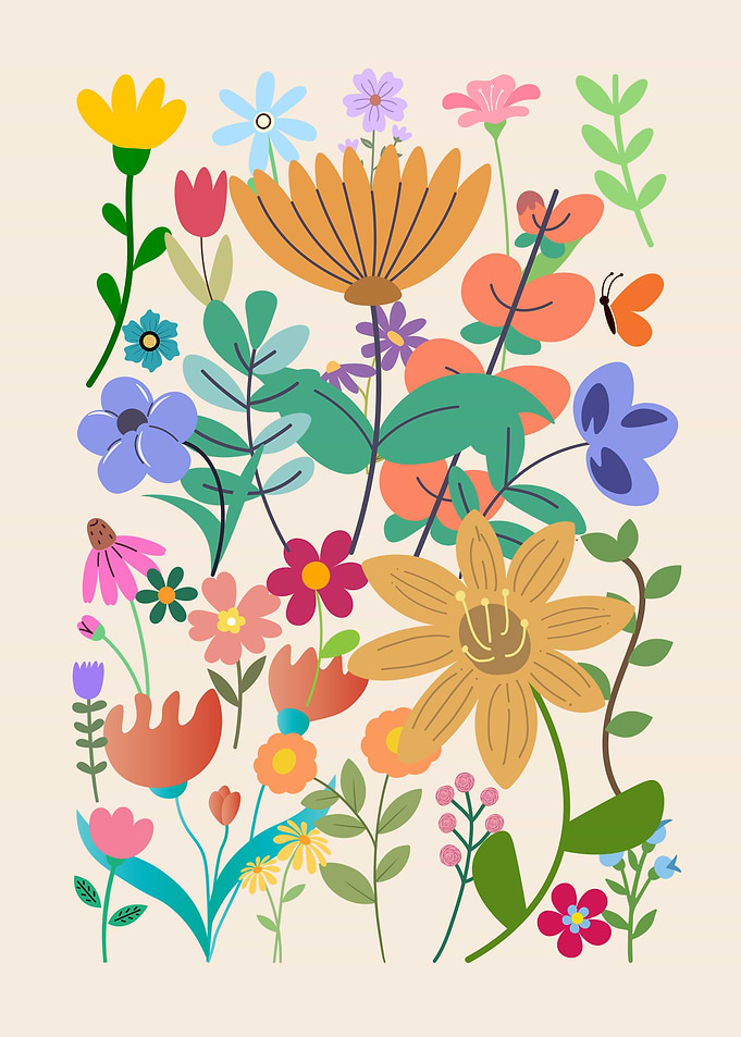 Colorful Wildflower