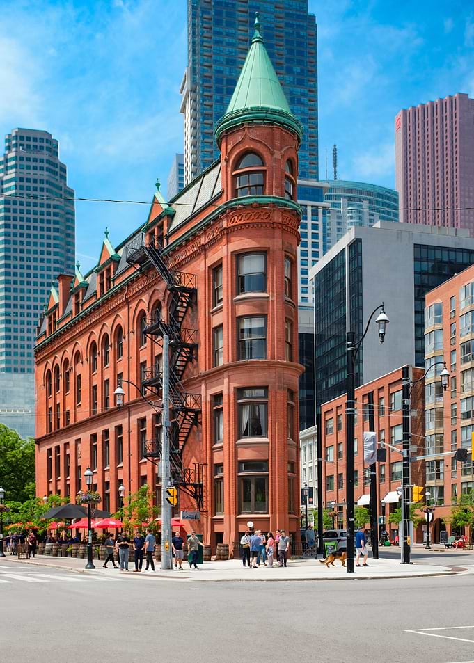 Gooderham Building in Toronto, Canada