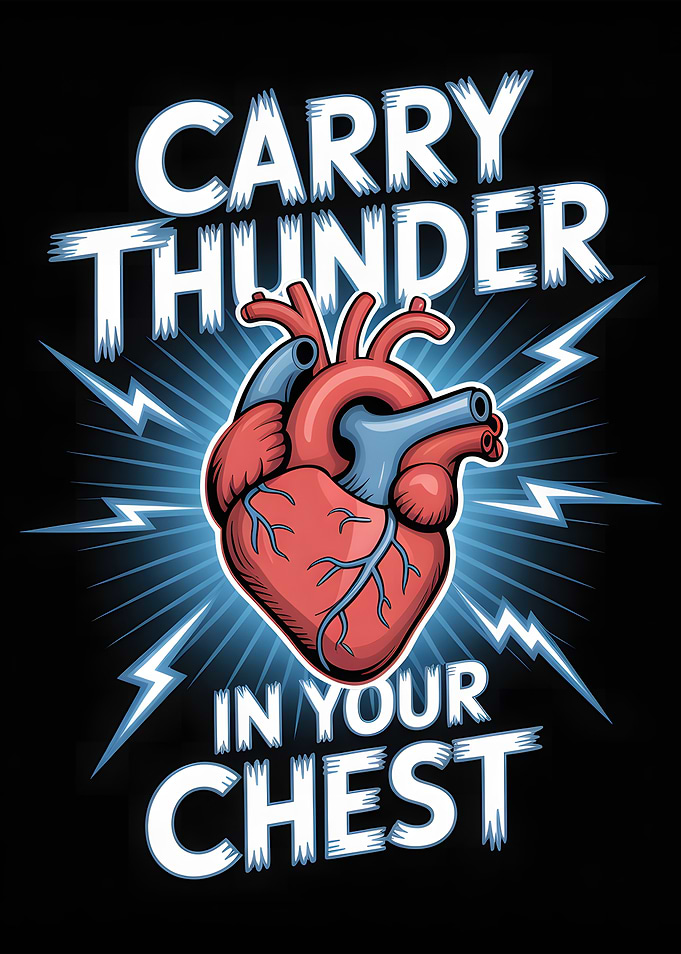 Carry Thunder in Your Chest Artwork