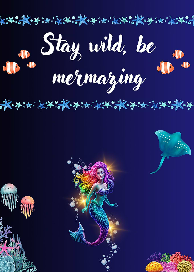 Stay Wild, Be Mermazing