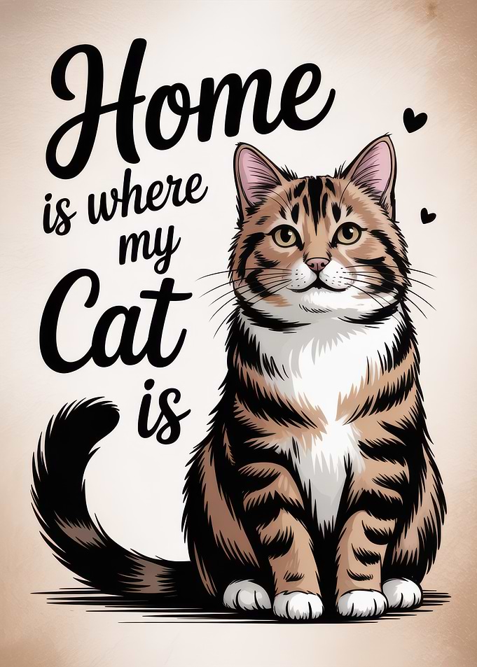 Home is where my cat is