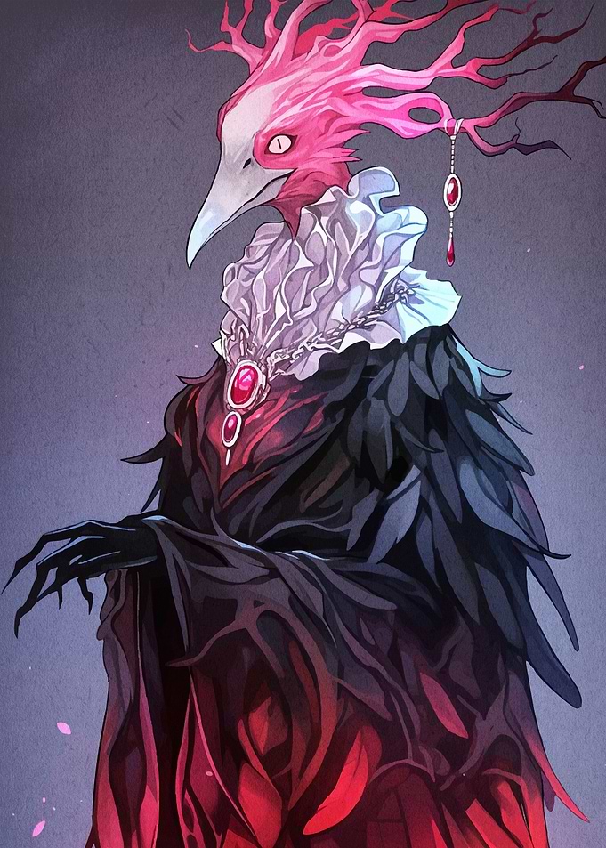 Elegant Bird Creature Accents