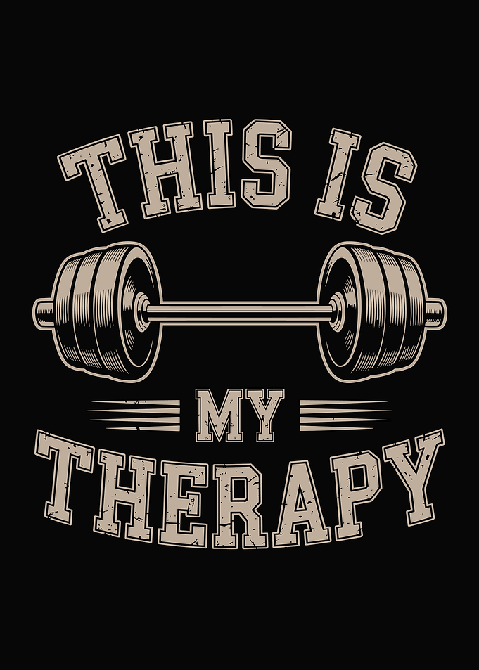 This is My Therapy Barbell Design
