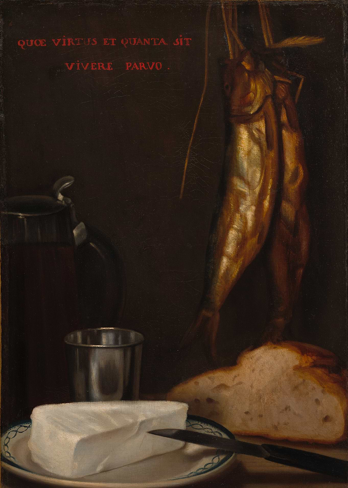 Still Life with Fish, Bread, and Cheese