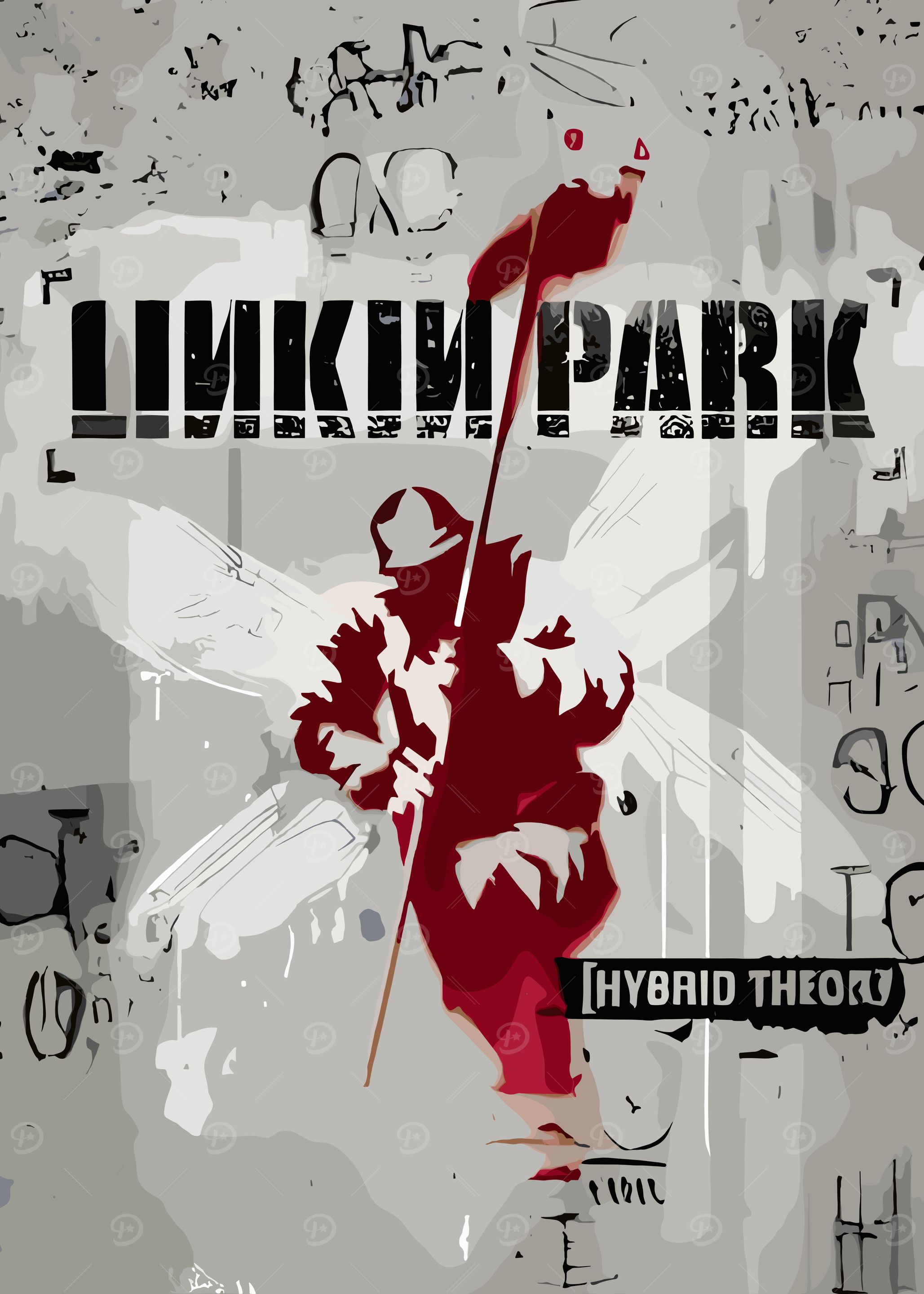 Linkin park hybrid theory Posters Online - Shop Unique Metal