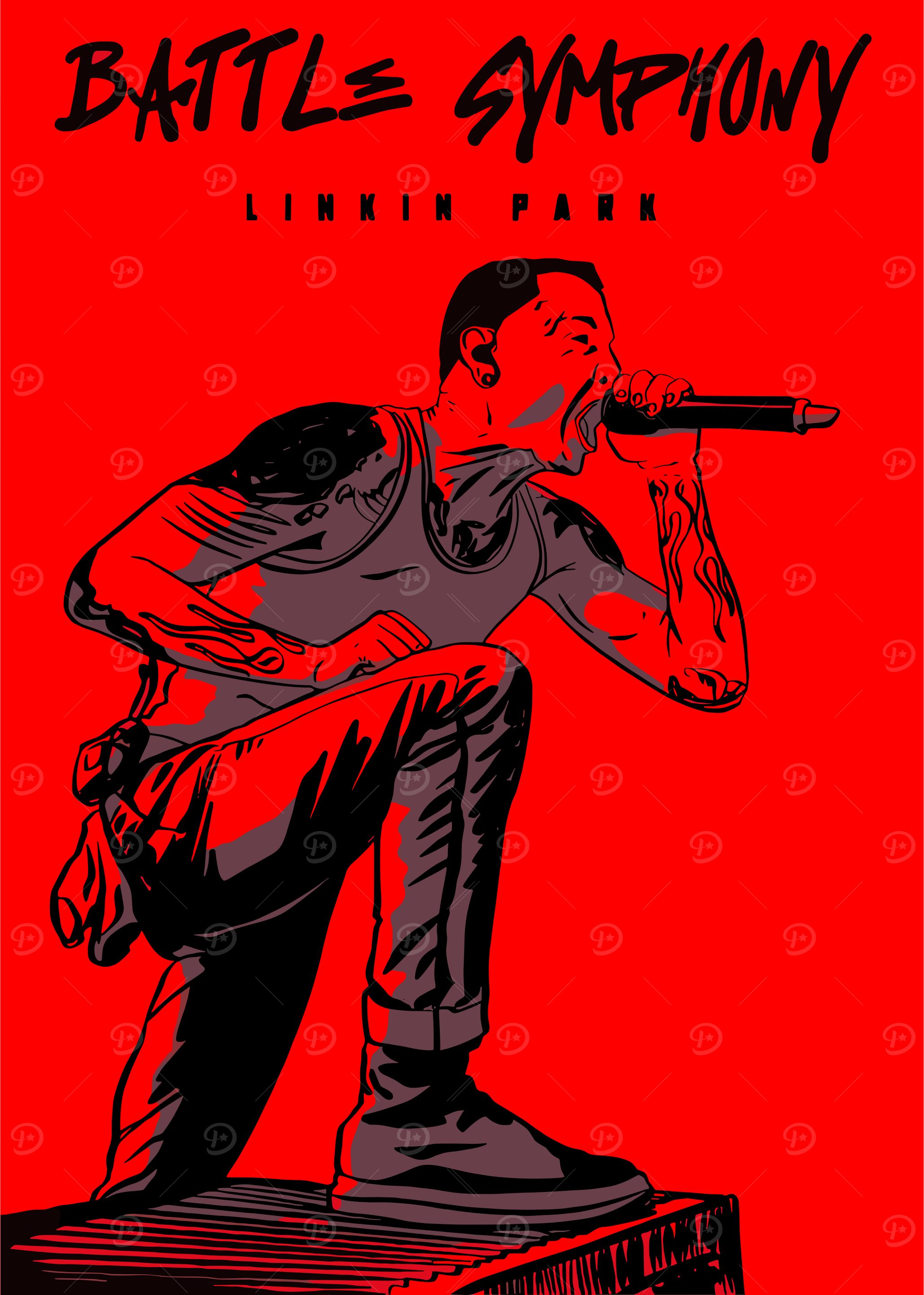 Linkin Park Battle Symphony Poster