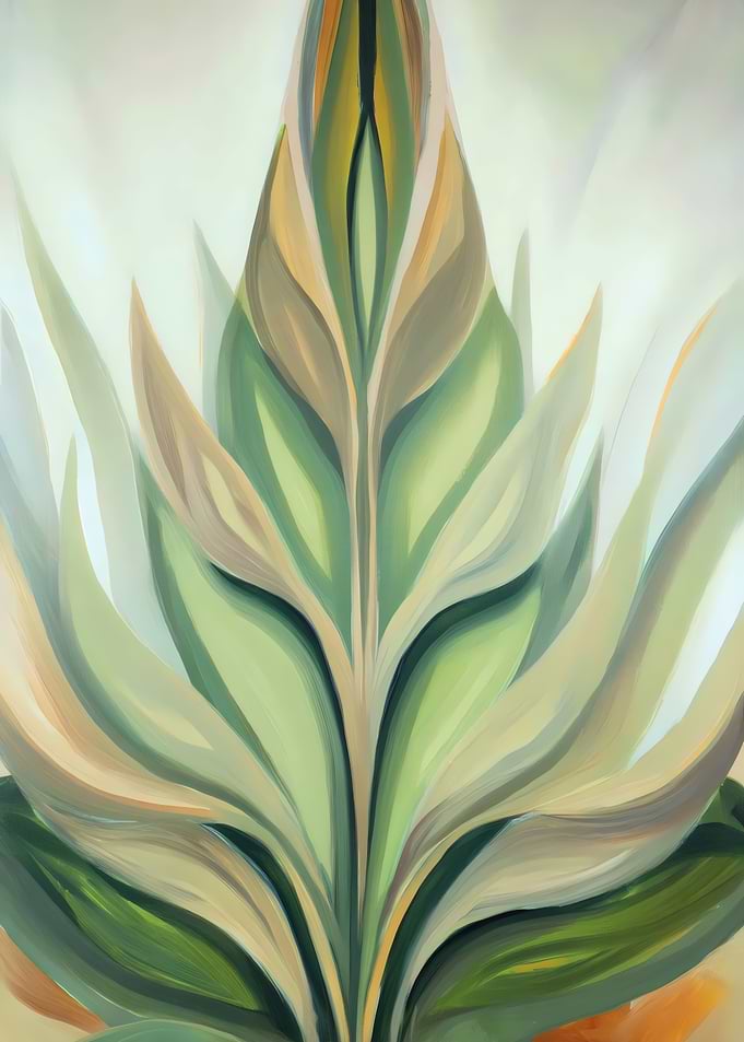 Golden Harmony Leaves