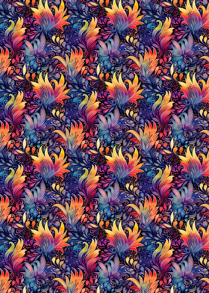 Colorful Floral Pattern