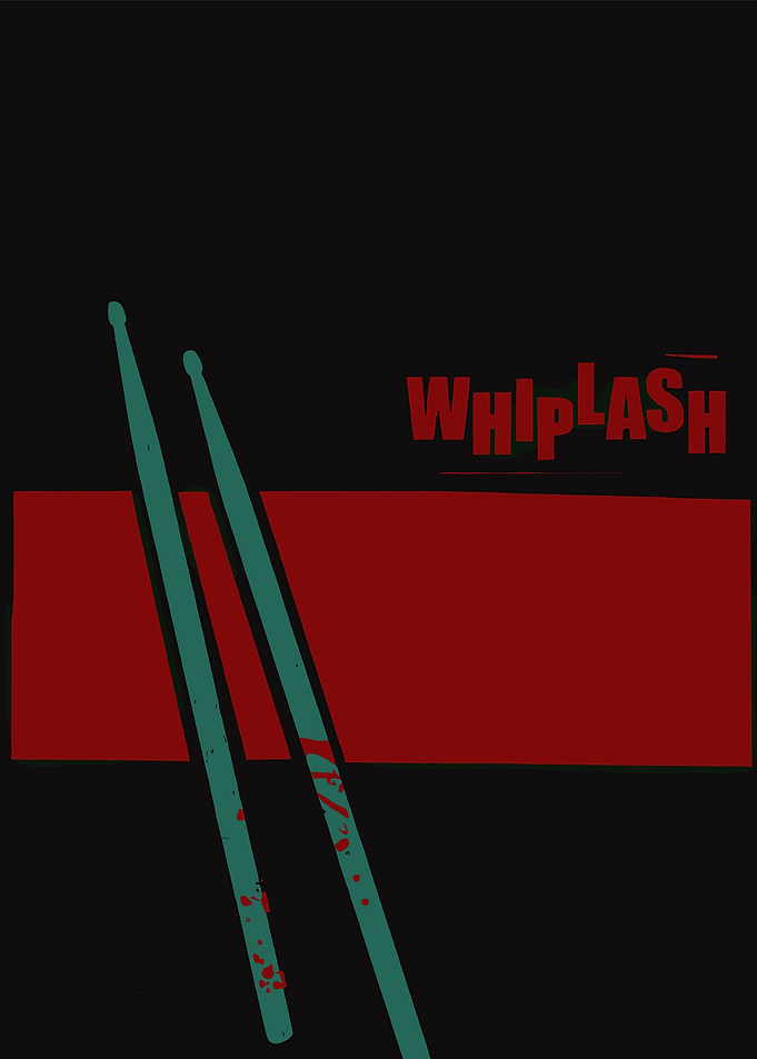 Whiplash Movie Poster Minimalist Design