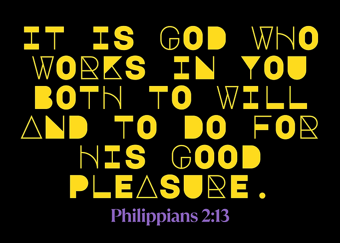 Philippians 2:13 Bible Verse Art