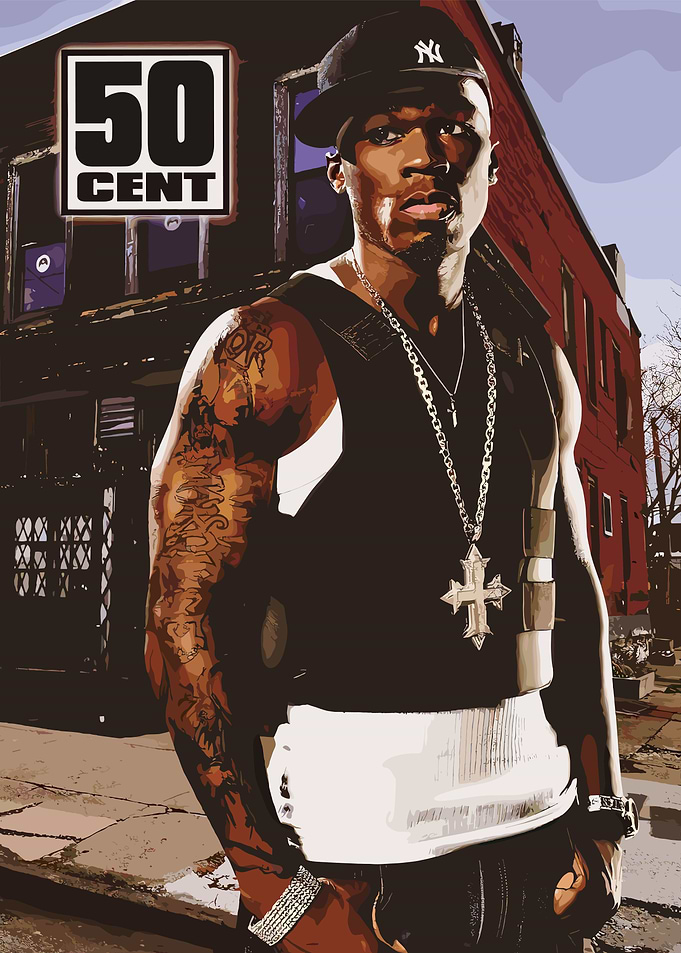 50 Cent Portrait
