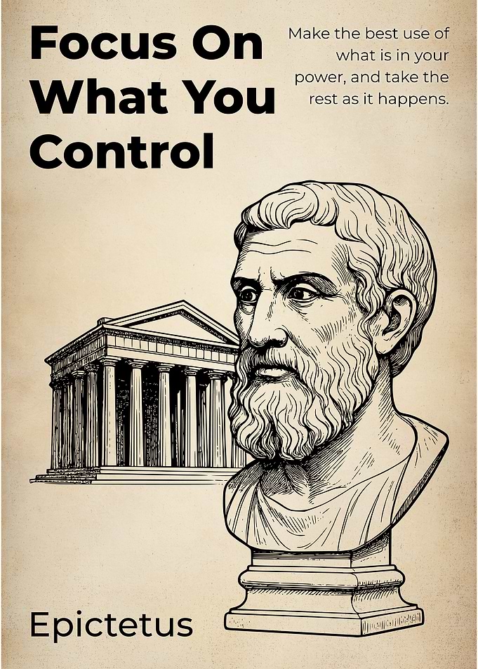 Epictetus Stoic Wisdom Focus