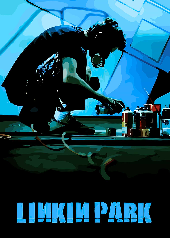 Linkin Park Graffiti Artist