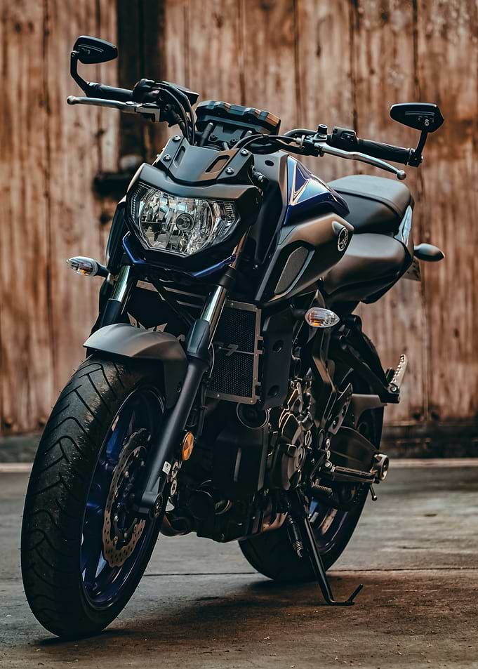 Yamaha MT-07 Motorcycle Front View