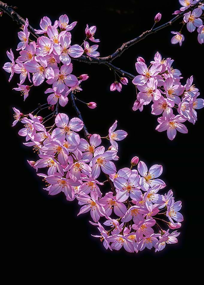Cherry Blossom Branch - Elegant Sakura Flowers