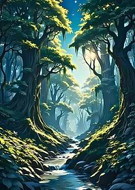 Enchanted Forest Stream