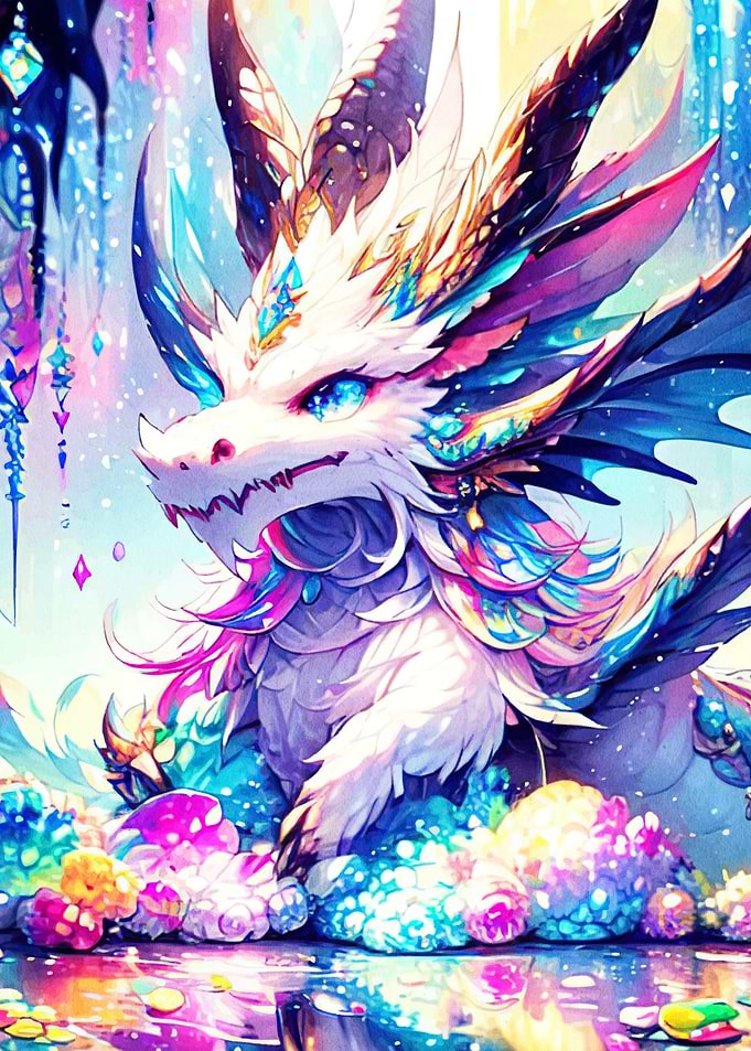 Colorful Dragon Fantasy