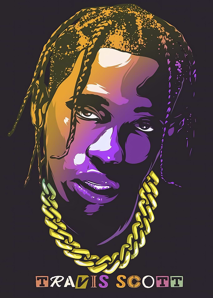 Travis Scott Portrait