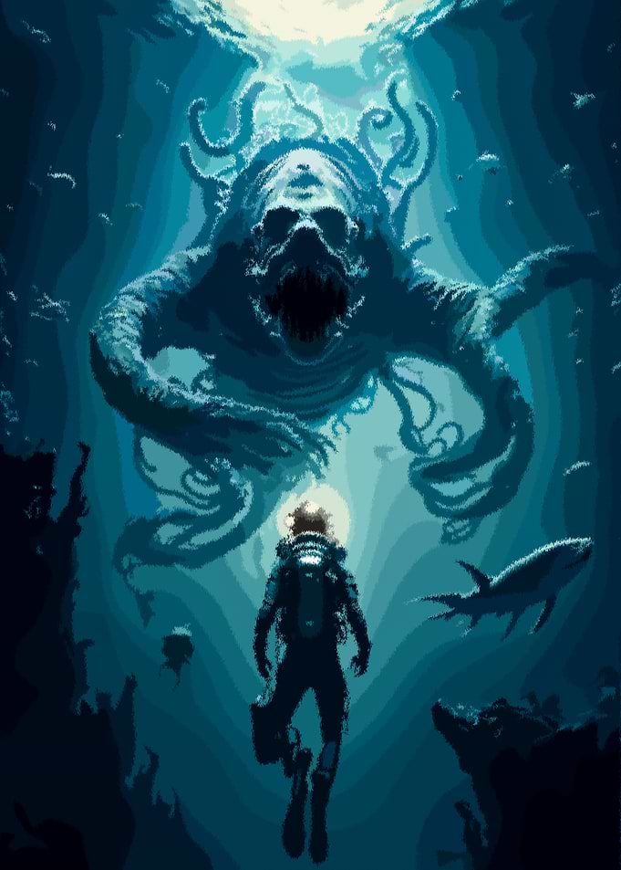 Deep Sea Horror Encounter Subnautica