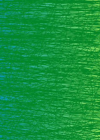 Green Abstract Scribble Background
