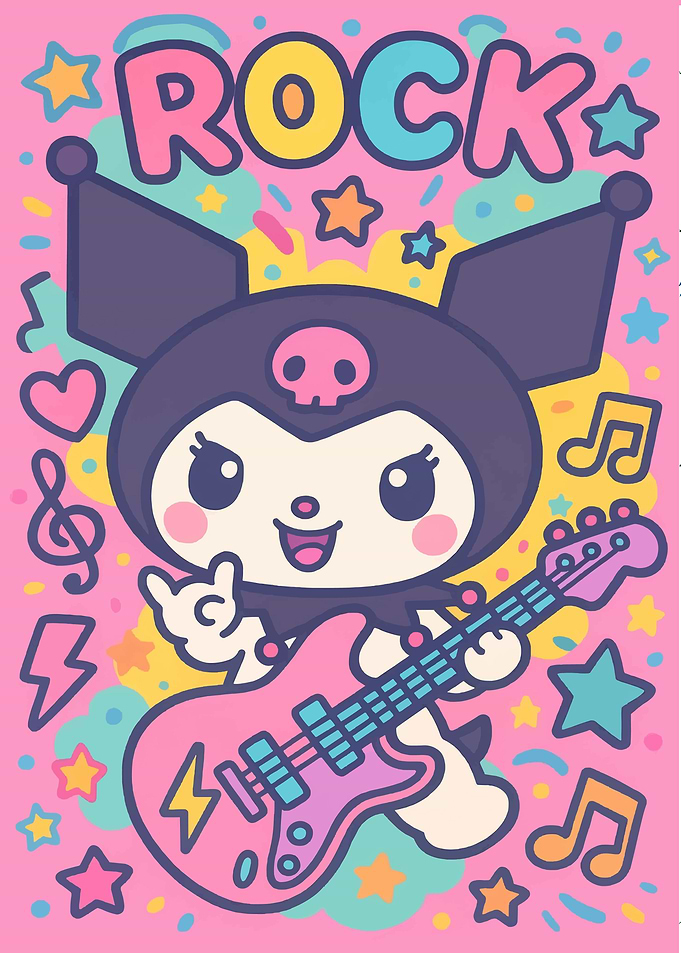 Kuromi Rock Star