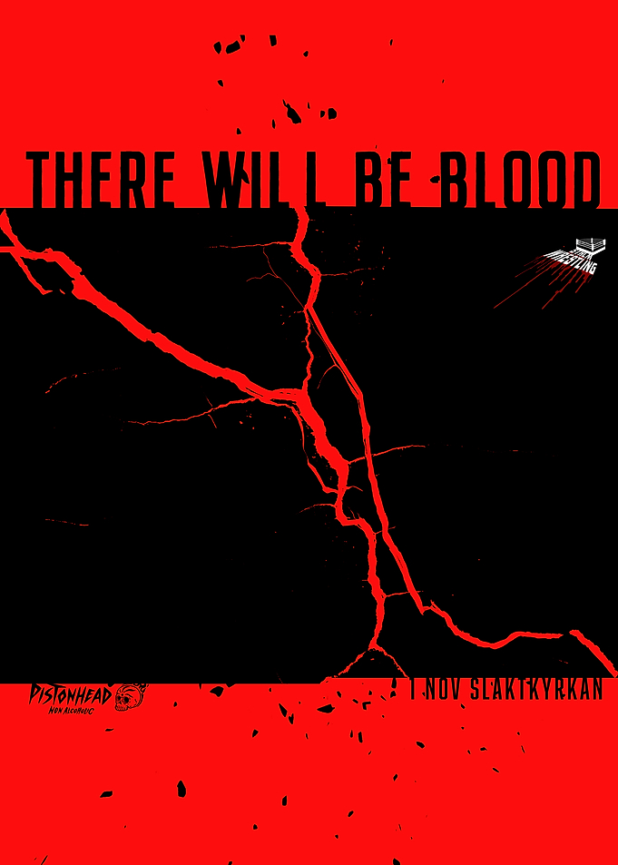There Will Be Blood 11 Wrestling Poster