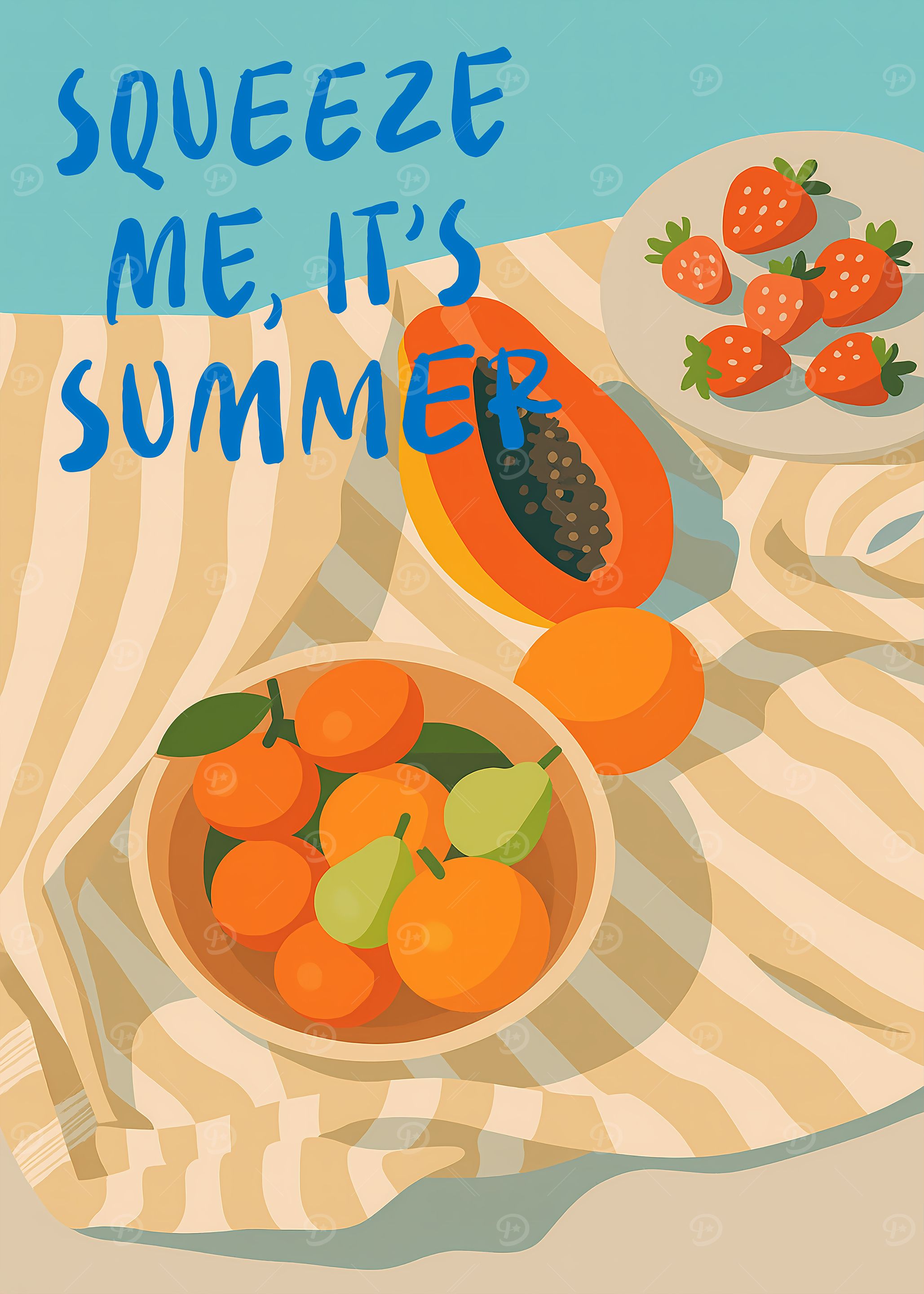 Squeeze Me, It's Summer Still Life