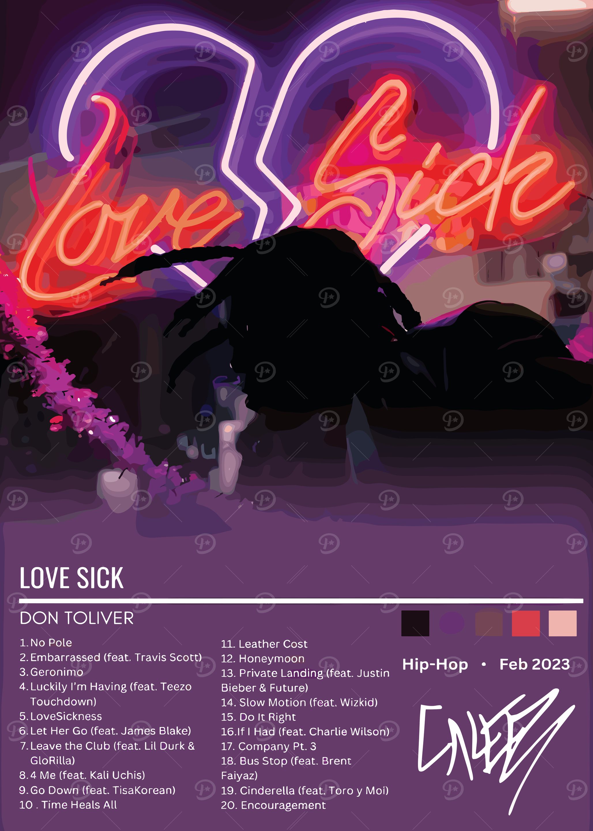 Don Toliver - Love Sick Album Art
