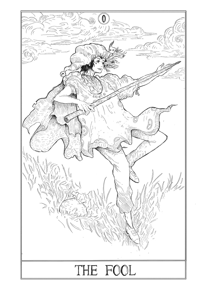 00 'The Fool' - Major Arcana