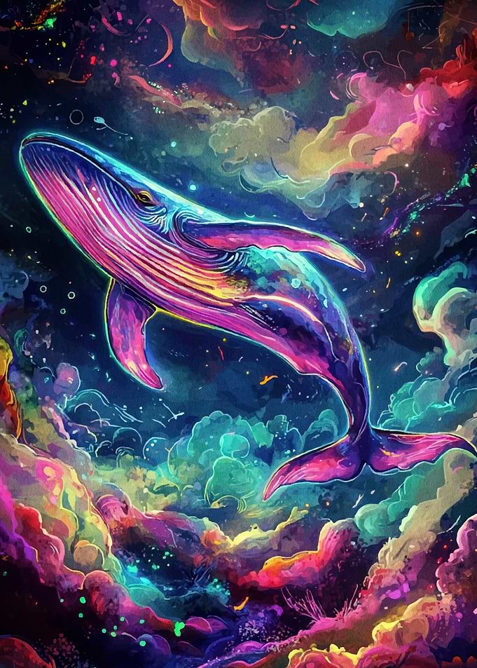 Cosmic Whale Animal