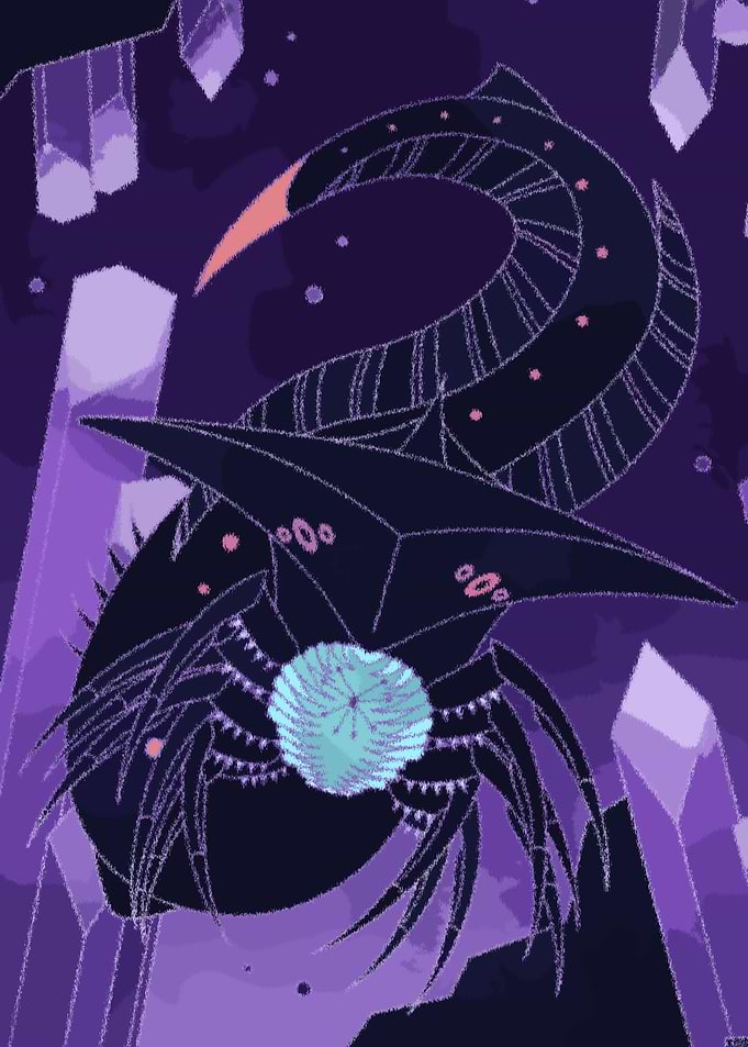 Abstract Scorpion Subnautica